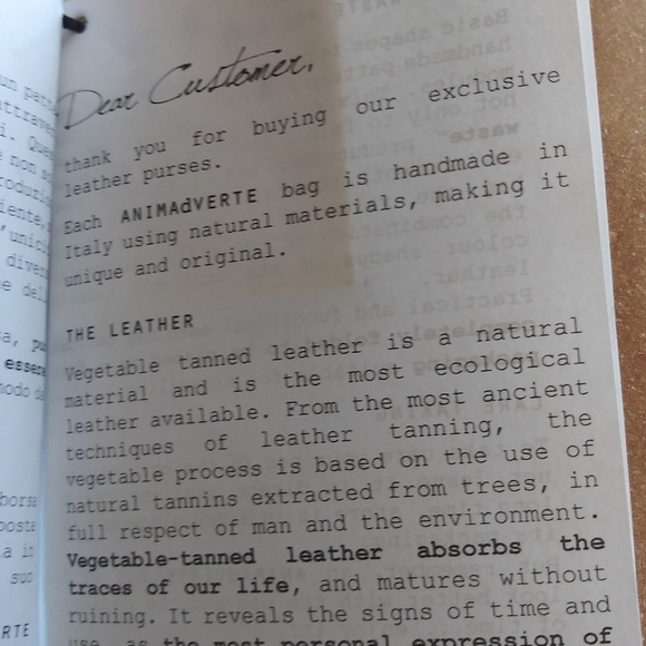 🍃 NWT Animadverte bag Italy - Picture 6 of 8